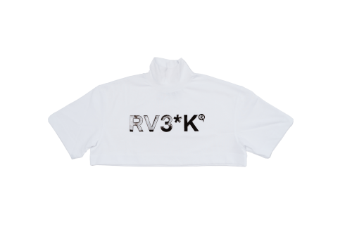 *RV3*K LOGO TEE SS22 WOMAN* WHITE