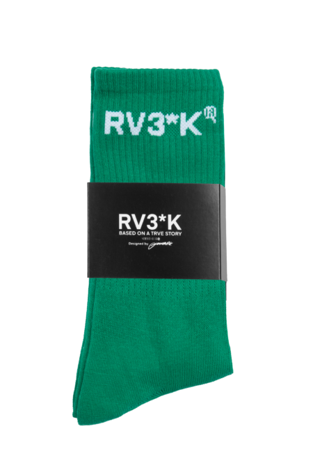 RV3*K // TRVE STORY SOCKS GREEN