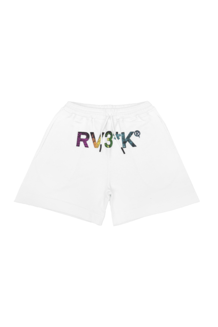 RV3*K / MULTICOLOR WHITE SHORTS WOMAN