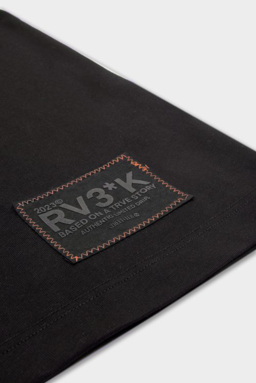 RV3K nero-arancione fronte particolare