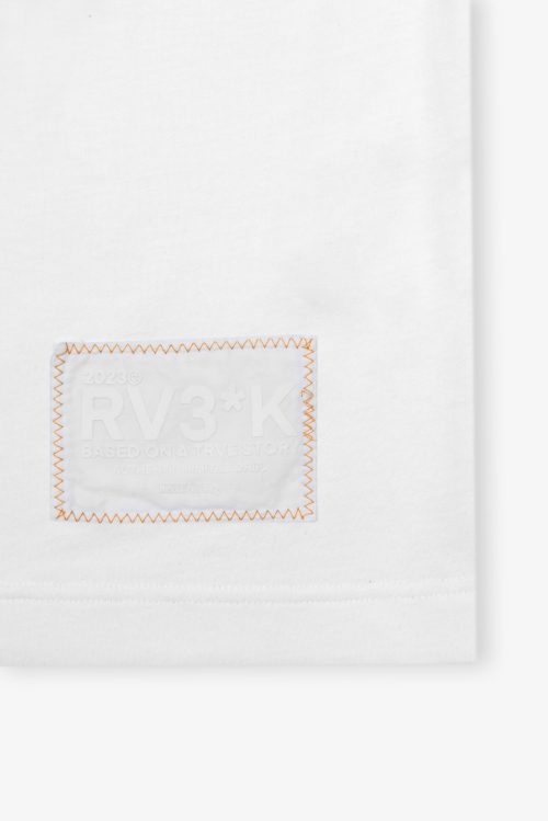 t-shirt bianca arancione particolare 03